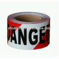 Caution and Danger printing pe barrier tape